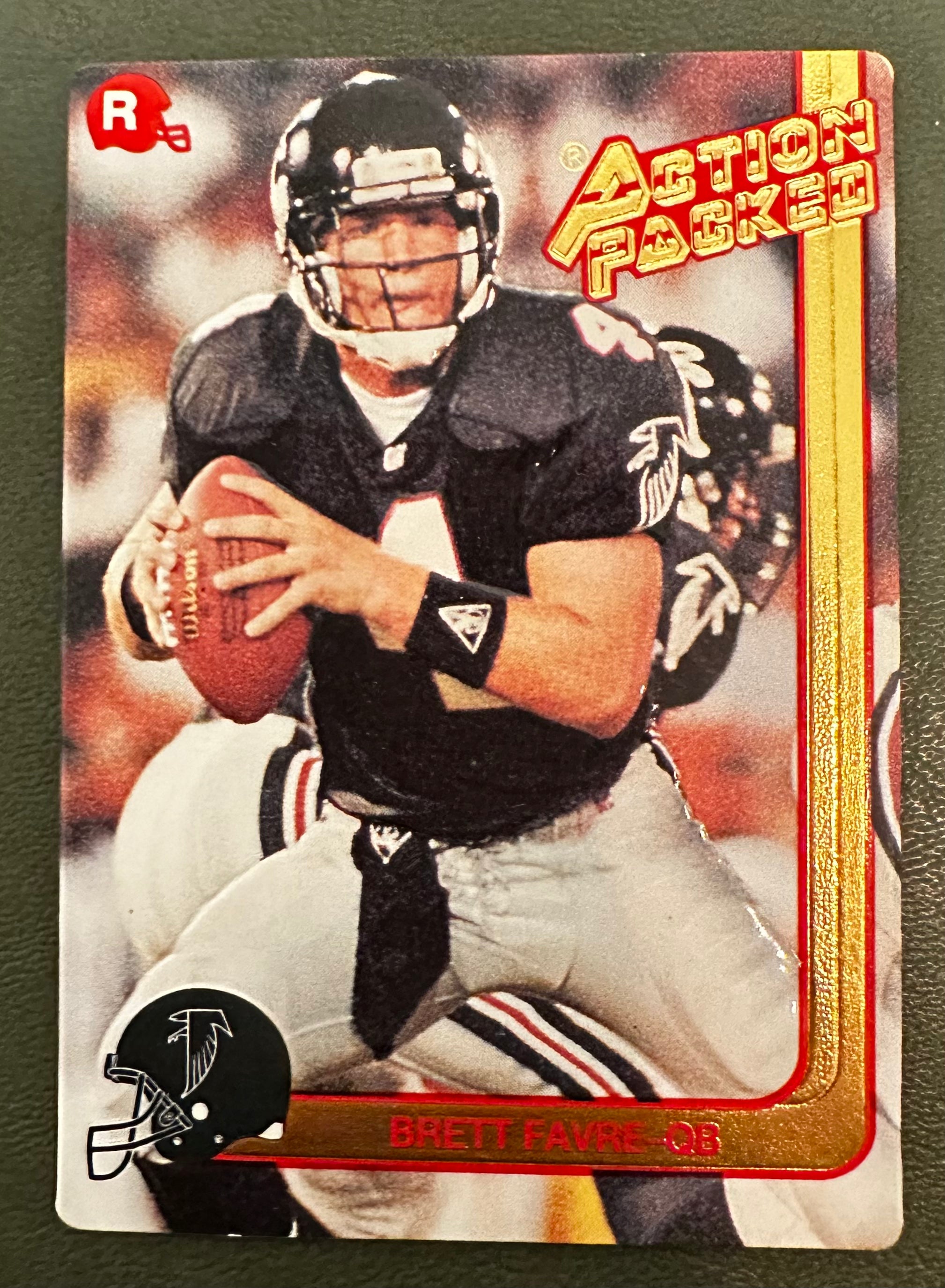 Brett Favre Rookie Card top